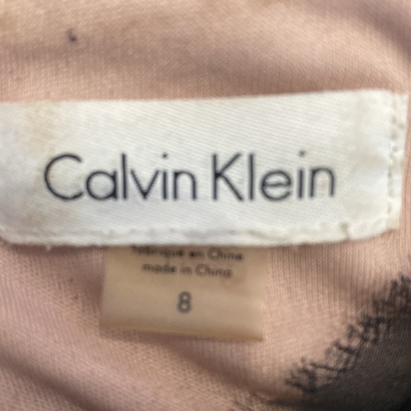 Calvin Klein size 8 black sequinned mermaid evening dress. - Picture 2 of 6